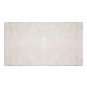 Covor Decorativ Catifelat Off-White 110x60cm cu bază antiderapantă