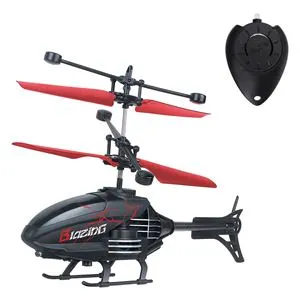 Helicopter cu telecomandă și senzor de mișcare LED pentru spații interioare