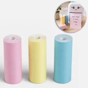 Rezerve de hârtie colorată rola pentru imprimante mini