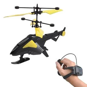 Elicopter Jucărie cu Telecomandă, LED și Ceas – Design Aerodinamic