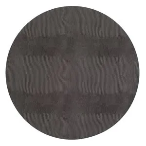 Suport farfurie rotund din material textil taupe, design croco, 38 cm