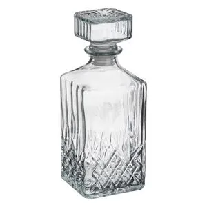 Sticlă decorativă pătrată cu model reliefat