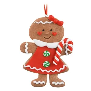 Figurina Ornament de Brad de Crăciun - Fata de Turta Dulce