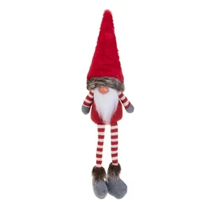 Figurina Decorativă de Crăciun Gnome și Caciula Rosie 43cm