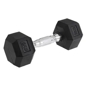 Greutate de Antrenament 5kg din Fier și Cauciuc