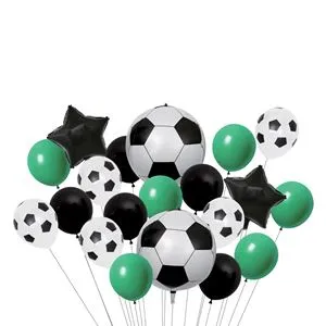 Set Baloane de Petrecere din Folie, Fotbal, 20 buc