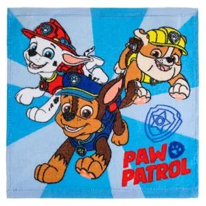 Prosopel bumbac bleu cu model Paw Patrol pentru băieți