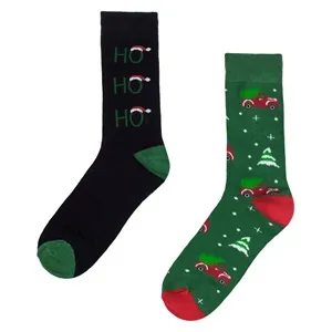 Sosete de Craciun Masculine – Designe Tema 'Ho ho ho'