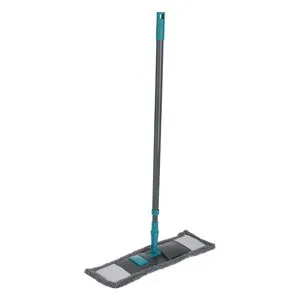 Mop Plat cu Microfibre Cap Rotativ 360° Coadă Extensibilă