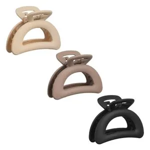 Set Clame Par Semicerc Mat – Culori Neutre Elegante