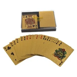 Set Carti de Joc Gold Deluxe Ediție Premium