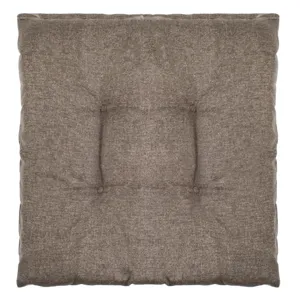 Pernă scaun 40x40cm bej maro cu două fețe