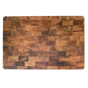 Suport farfurii maro cu model lemn, 43.5x28.5cm