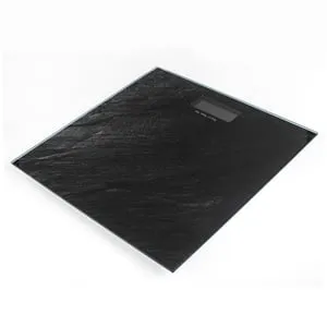 Cantar Electronic Negru cu Ecran LCD și Efect de Granit - Capacitate 180kg