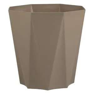 Ghiveci din Plastic Octogonali Mocca - Design Geometric
