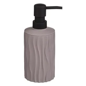 Dozator plastic taupe model waves pentru sapun lichid 380ml