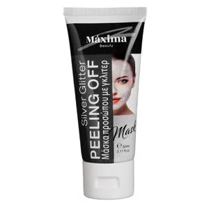 Mască de față peeling-off cu efect sclipitor, 60 ml