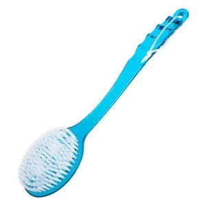 Perie de baie pentru masaj, cu maner lung 36cm, cap rotund
