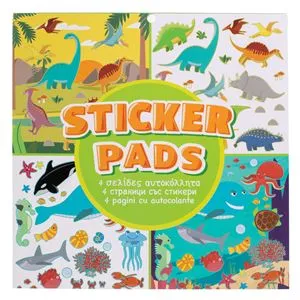 Set Autocolante cu Animale Multicolor pentru Activități Educative
