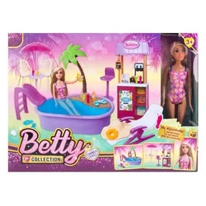Set Piscina Inflatable cu Sezlong Bar și Accesorii pentru Vară