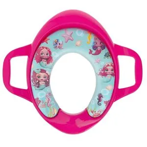 Reductor WC cu Manere, Model Sirene, Fucsia, 35x30cm