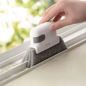 Perie de Curățat 2 în 1 pentru Sinele și Imbinările Ferestrelor
