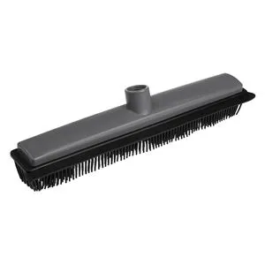 Matura din Silicon cu Peri pentru Pardoseala, Covor si Mocheta, Gri Antracit, 32x8cm