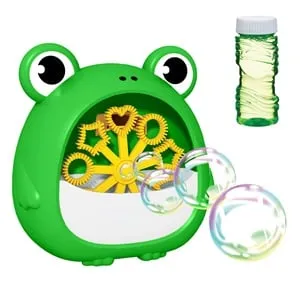 Aparat pentru baloane de sapun broscuta verde