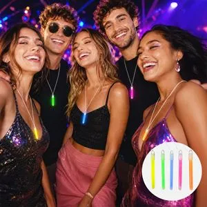 Set Baghete Fosforescente Multicolor pentru Petreceri și Evenimente