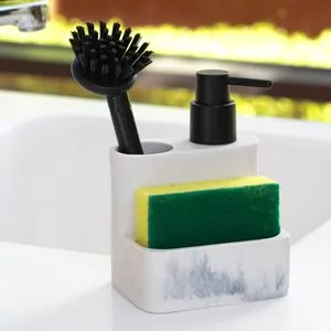 Set Organizator și Dozator pentru Bucătarea cu Aspect Marble