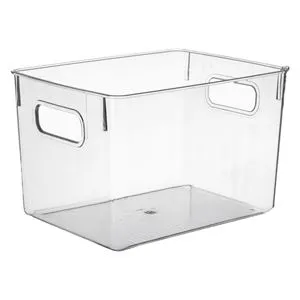 Organizator pentru Frigider și Congelator din Plastic Transparent cu Manere
