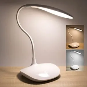 Lampa de Birou LED cu Funcție Tactilă și USB