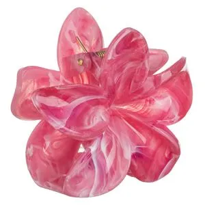 Clama par orhidee roz marble, accesoriu femei 7cm