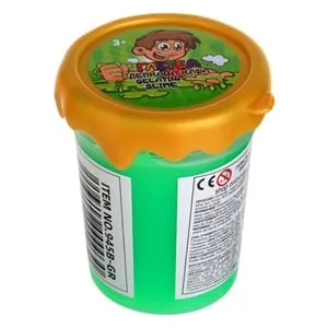 Gelatina Slime Verde 100g pentru jocuri și activități