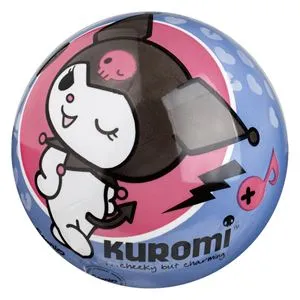 Minge de plaja din plastic, 23 cm, Lila cu model Kuromi