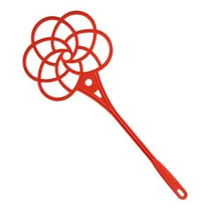 Batator pentru covoare din plastic, rosu, 56 cm