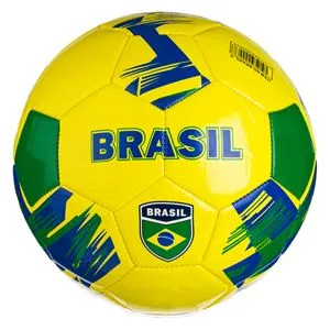 Minge de fotbal Nr. 5, design Brazilia, Galben