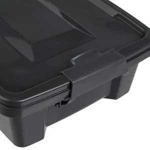 Cutie de Depozitare și Organizare din Plastic cu Capac 7L
