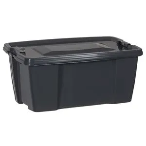 Cutie de depozitare dreptunghiulară în plastic cu capacitate 20L