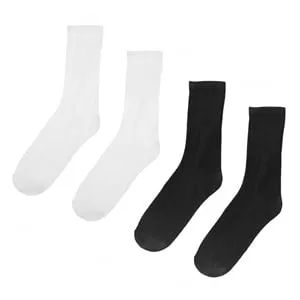 Sosete Sport Fancy Negre Albe pentru Femei