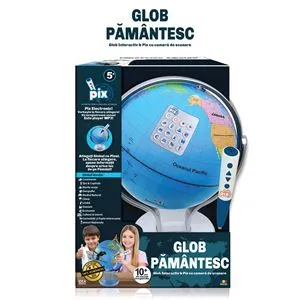 Glob Pământesc Interactiv cu Pix și Cameră de Scanare pentru Educație