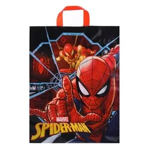 Punga cadou plastic Spiderman pentru băieți 40x50cm
