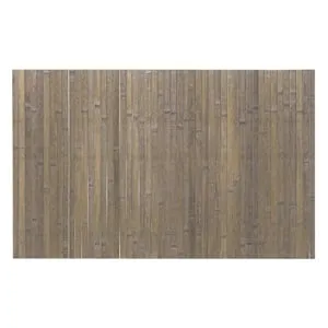 Covoră decorativă din bambus gri maro 80x50cm