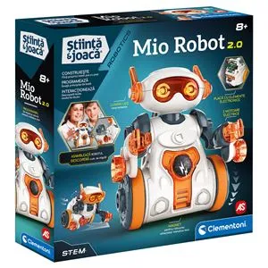 Robot Educativ de Construit, Programabil, Detector de Metale, 8+