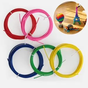 Set 5 Filamente pentru Stilou 3D, Multicolor, 3m fiecare