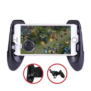 Gamepad 2in1 cu Suport pentru Telefon, Negru, 15 cm