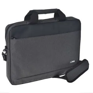 Geantă Textilă Laptop 15.6\" cu Compartimente și Curea Reglabila