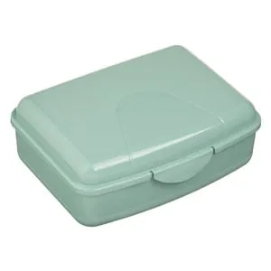 Caserola plastică verde mentă pentru congelator