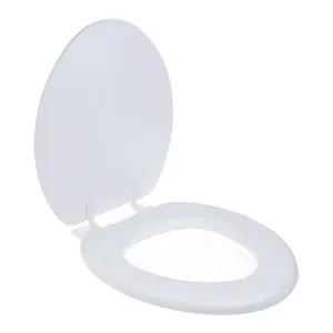 Capac Vas Toaletă Soft Forma V Alb pentru Sezut