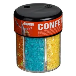 Sclipici-Confetti Neon în Formă de Inimi și Stele - 6 Culori
